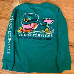 Vineyard Vines Green Leprechaun Shirt